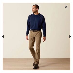 Ariat Rebar M4 Low Rise DuraStretch Made Tough Stackable Straight Leg Pant,38/30